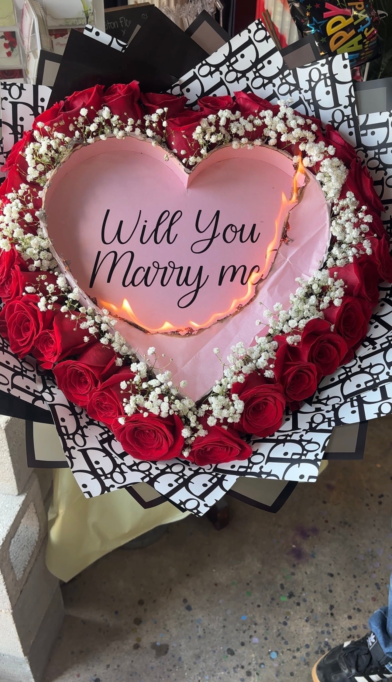 Burn Bouquet (5 Day Advance)